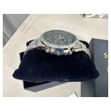 Stauer Noire Marin Watch with Box