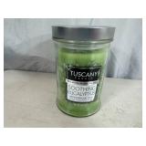 New 18 oz Tuscany Premium Candle with Essential Oils