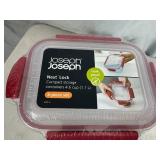 New 6 Piece Nest Lock Joseph Joseph Food Storage Set