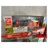 New Hape Toys, Trains, Firetruck, Police, Etc