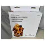 New Broil King Chicken Roaster Set with Thermometer