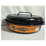 New Granite Ware Roaster Pan and Bread Proofing Basket