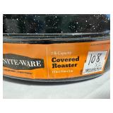 New Granite Ware Roaster Pan and Bread Proofing Basket