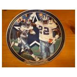Emmitt Simth Super Bowl XXX Collector Plate with Certificate of Authenticity Plate # 64A