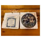 Emmitt Simth Super Bowl XXX Collector Plate with Certificate of Authenticity Plate # 64A