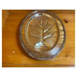 Rogers & Co 2310 Silver-Plated Meat Tray with Baroque Collection by Wallace #20 Silver-Plated Three-Part Shell Serving Dish