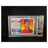 PSA Graded NM-MT 8 1991 Chipper Jones #671 Baseball Card