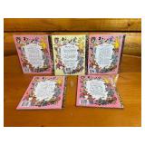 Set of Five Vintage Walt Disney