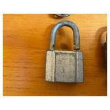 Collection of Six Vintage Padlocks - Five with Keys