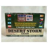 1991 Pro Set Desert Storm Trading Cards Factory Sealed Box