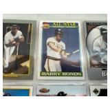 Barry Bonds Cards (Qty 9)