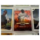 Barry Bonds Cards (Qty 9)