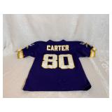 MN Vikings Memorabilia - Topps Signature Class Chris Carter and Adrian Peterson Cards, Collector Cup, Children