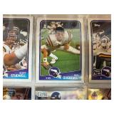 MN Viking Trading Cards (Qty 9) and New 320z Souvenir Soda Cups (Qty 4)