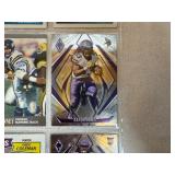 MN Viking Trading Cards (Qty 9) and New 320z Souvenir Soda Cups (Qty 4)