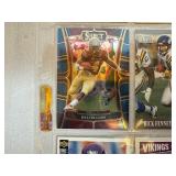 MN Viking Trading Cards (Qty 9) and New 320z Souvenir Soda Cups (Qty 4)