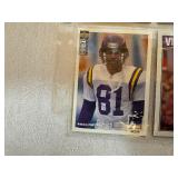 MN Viking Trading Cards (Qty 9) and New 320z Souvenir Soda Cups (Qty 4)