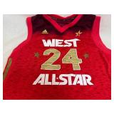 Kobe Bryant #24 Adidas NBA West All-Star Game Jersey (Size Large)