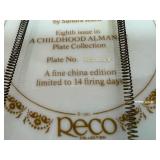 Vintage Collectible Plates - Sandra Kuck Limited Edition "A Time to Love" and "Star Spangled Sky" with "Baby