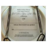 Vintage Collectible Plates - Sandra Kuck Limited Edition "A Time to Love" and "Star Spangled Sky" with "Baby