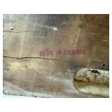 Antique Wood Block Print Making Form