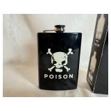 Snap Shot 500 ML Flask - New in Package, Jack Daniels and Poison Flasks