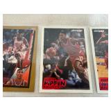 New Chicago Bulls Hat with Nine Trading Cards Including Two Scottie Pippen Cards