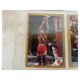 New Chicago Bulls Hat with Nine Trading Cards Including Two Scottie Pippen Cards