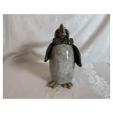 Unique Glazed Ceramic Penguin Bank