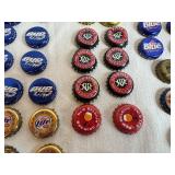 Assorted Metal Beer Bottle Caps - Multiple Brands (100 Plus)