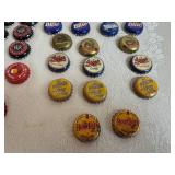 Assorted Metal Beer Bottle Caps - Multiple Brands (100 Plus)