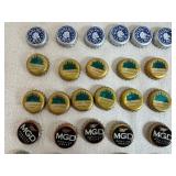 Metal Beer Bottle Caps - Multiple Brands (100 Plus)