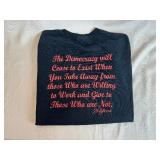 "Enjoy Capitalism" 3XL T-Shirt (Gently Used)