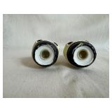 Vintage Ceramic Salt and Pepper Shakers