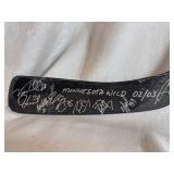 Team Autographed MN Wild Hockey Stick 2002/2003