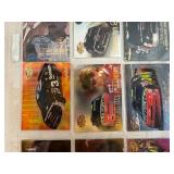 Top NASCAR Drivers - Dale Earnhardt (4 cards), Jeff Gordon (5 cards), NASCAR Owners and Crew Chiefs (9 cards)