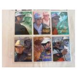 Top NASCAR Drivers - Dale Earnhardt (4 cards), Jeff Gordon (5 cards), NASCAR Owners and Crew Chiefs (9 cards)