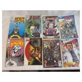 Vintage Comic Books: Valiant (6), Dark Horse (1), Image (1)