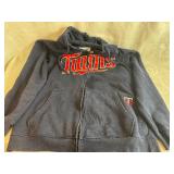 MN Twins Zip Down Hoodie Size 2XT Gently Used