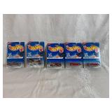 Hot Wheels 1996 1st Editions: #2, #5, #10, #12, #12