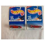 Hot Wheels 1996 1st Editions: #2, #5, #10, #12, #12
