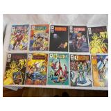 Ten Vintage Valiant Harbinger Comics