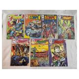 Valiant H.A.R.D. Corps and Magnus Robot Fighter Comics (Qty 7)
