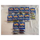 1998 Hot Wheels 1st Editions: #1, #11, #12, #6, #7, #40, #15, #27, #34, #11, #20, #27, #36, #40, #11 (Qty 15)