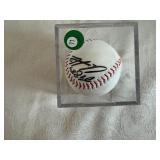Baseball Autographed by Ryan Pressley and Chris Herman