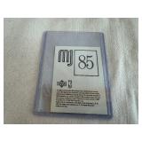 Two Upper Deck Michael Jordan (MJ) Cards