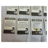 Elvis Presley Cards 1978, Fourteen Unique Cards