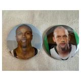 Twelve MN Timberwolves Player Buttons