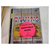 Twins Memorabilia - Autographed Bat, World Series Paper, World Series Ticket and More