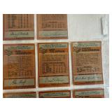 Vintage MN North Stars Trading Cards (8)